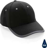 Impact AWARE™ 280gr Brushed rCotton 6 Panel Kontrast-Cap