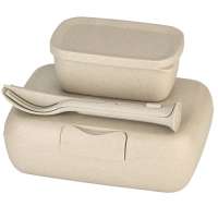 KOZIOL CANDY READY Lunchbox-Set + Besteck-Set - MADE IN GERMANY
