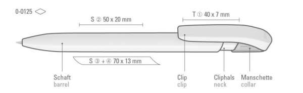 Uma Druckkugelschreiber Sky