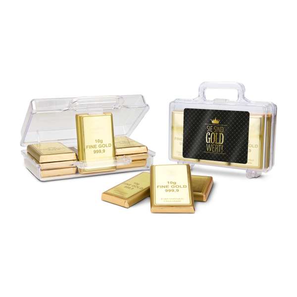 Präsentartikel: Sie sind Gold wert, Edelvollmilch