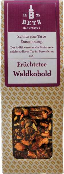 BIO Früchtetee &quot;Waldkobold&quot;, 50 g in Präsentkartonage