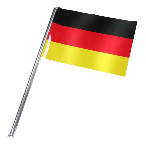 Fahne, selbstaufblasend „Deutschland“ klein
