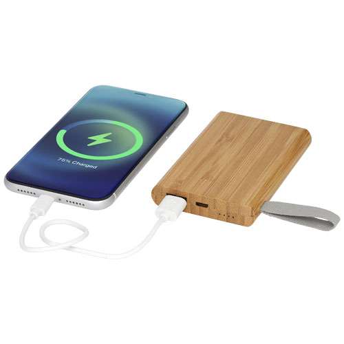 Tulda 5000 mAh Powerbank aus Bambus