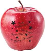 LogoFrucht Apfel Happy Christmas