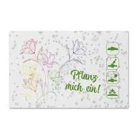 Vorschau: Samenpapier Visitenkarte - 8,5 x 5,5 cm, 4/0-c Vorschau: Samenpapier Visitenkarte - 8,5 x 5,5 cm, 4/0-c