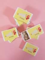 6 Mini-Seedballs in Schiebeschachtel - Bienen & Schmetterlinge