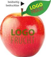 LogoFrucht Apfel + Apfelblatt