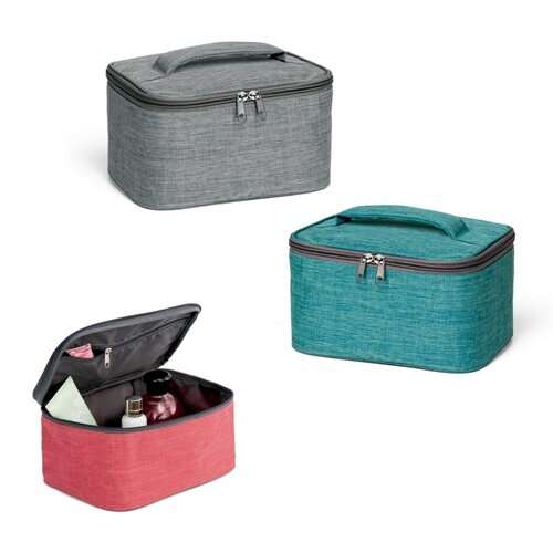 ELIZA. Kulturbeutel aus 300D HD mit gepolstertem Griff