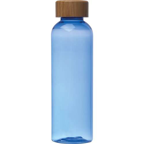 Trinkflasche aus PET mit Bambusdeckel, 500ml