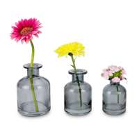 ROMINOX® 3er Vasen-Set Flora