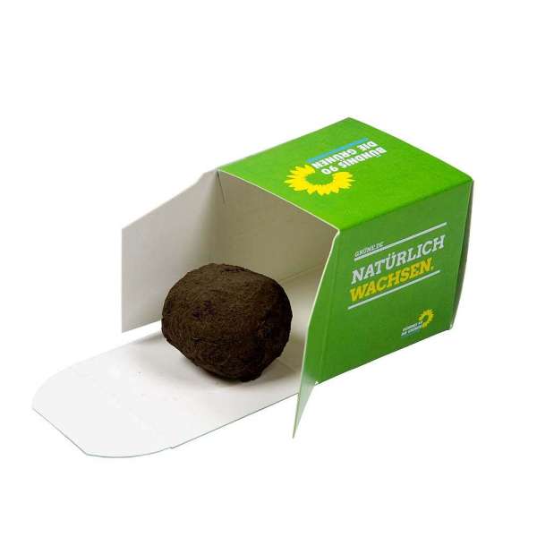 Flower-Balls in der Box mit Samen - 1er Box