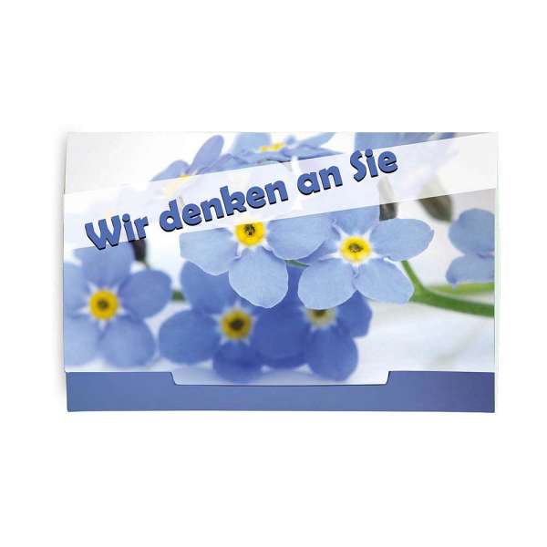 Flower-Card - Vergissmeinnicht