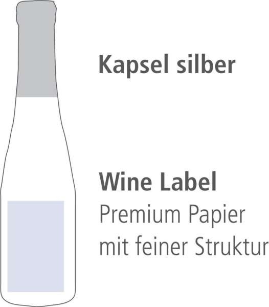 Secco, 0,75 l, Wine Label