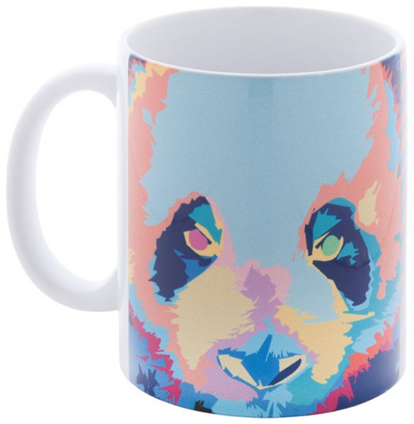 Tasse mit Sublimationsdruck MultiColour