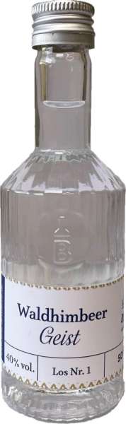 Waldhimbeergeist 50 ml in Tastingflasche, 40 % vol.