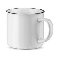 Vorschau: VERNON WHITE. Tasse aus Keramik 340 mL Vorschau: VERNON WHITE. Tasse aus Keramik 340 mL