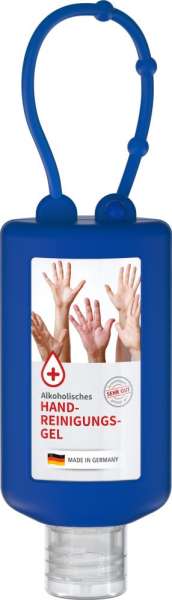 Handreinigungsgel, 50 ml Bumper, Body Label (R-PET)