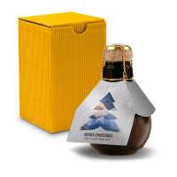 Kleinste Sektflasche der Welt! Merry Christmas