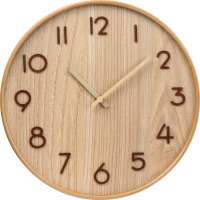 Wanduhr aus Holz