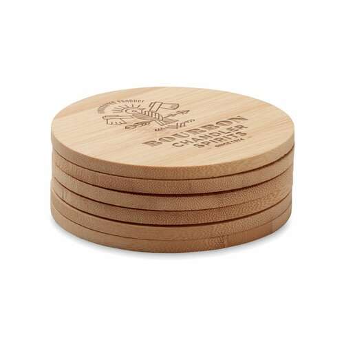 BAYIN SET Untersetzer-Set Bambus