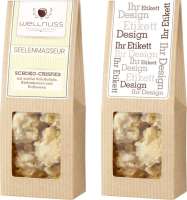 Schoko-Crispies mit Kürbiskernen und Erdbeere