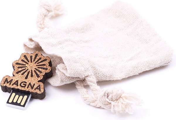 USB Stick Eigendesign 2D (FSC® zertifiziert) (Kork) Express 24h