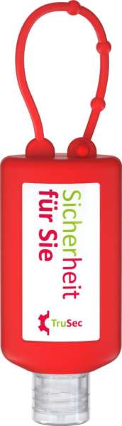 Handreinigungsgel, 50 ml Bumper, Body Label (R-PET)