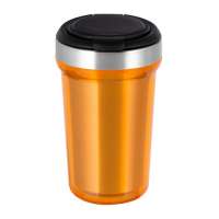 schwarz / silber / orange