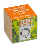 Vorschau: Pflanz-Holz mit Samen - Vergissmeinnicht, 2 Seiten gelasert Vorschau: Pflanz-Holz mit Samen - Vergissmeinnicht, 2 Seiten gelasert