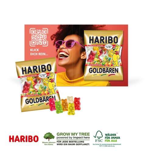 WERBE-KLAPPKARTE - Haribo Goldbären