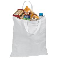 Farbige Baumwolltasche mit kurzen Henkeln