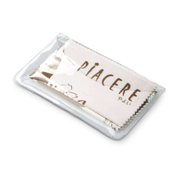 Brillenputztuch 20 x 20 cm im Schutzetui