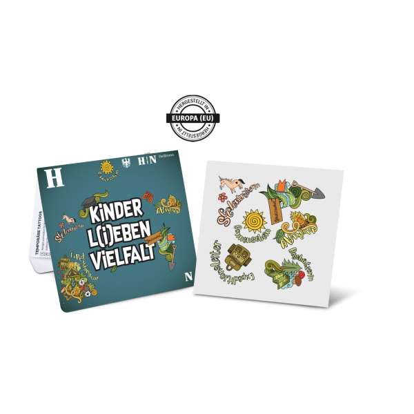 Tattoo Mäppchen mit individuellen Tattoos