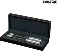 senator® Carbon Line Set - Drehkugelschreiber und Füllhalter