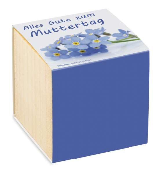 Pflanz-Holz - Standardmotiv - Muttertag