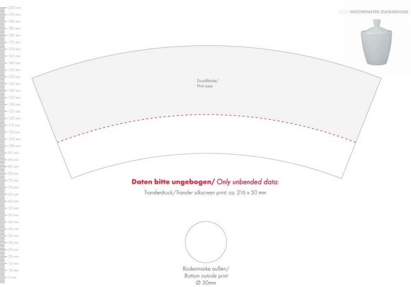 Westminster Zuckerdose