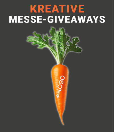 Kreative Messe-Giveaways