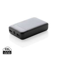 Vorschau: 10.000 mAh Powerbank aus RCS Standard recyceltem Kunststoff Vorschau: 10.000 mAh Powerbank aus RCS Standard recyceltem Kunststoff
