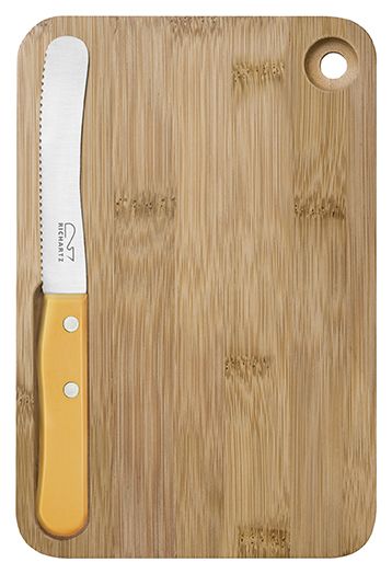 Geschenkset FRÜHSTÜCK cut and eat Messer und Schneidebrett