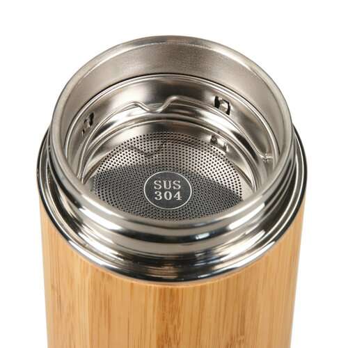 Vakuum Flasche "Bambus", small