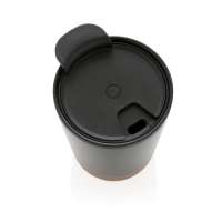 GRS rPP Edelstahl-Kaffeebecher mit Kork