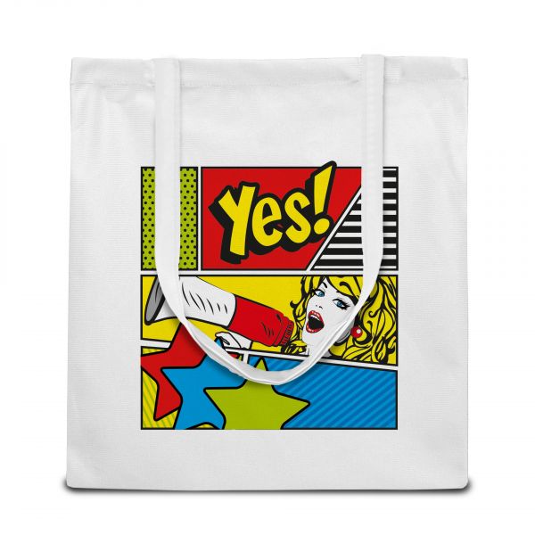 Einkaufstasche DIJON mit kurzen Griffen