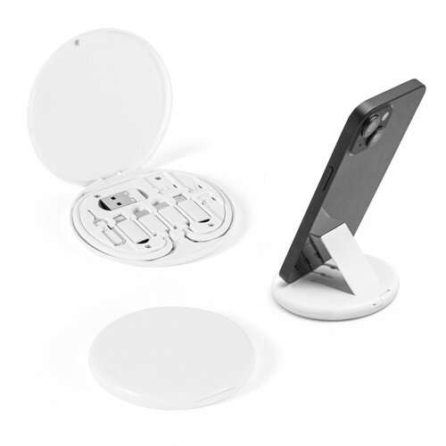 SYSTROM. Superschnelles Ladekabel und Adapter-Set aus Recyceltes ABS (100% rABS)