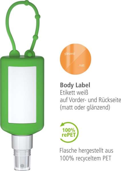 Sonnenschutzspray (LSF 30), 50 ml Bumper, Body Label (R-PET)