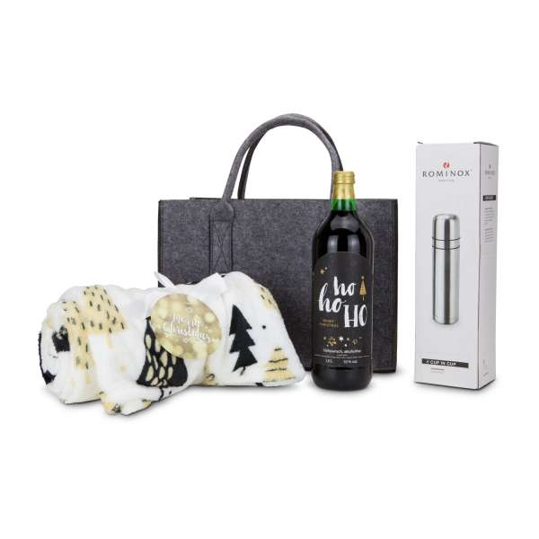 Präsentset Gemütliche Filztasche