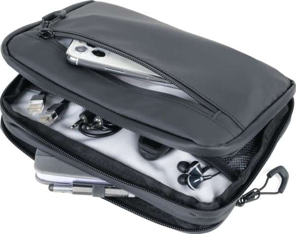 TROIKA Kabeltasche TROIKA BLACK TECH POUCH 2