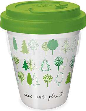 Porzellanbecher Coffee2Go, 10 cm