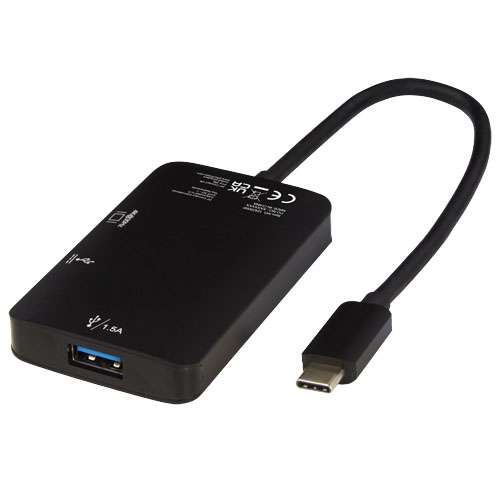 ADAPT Typ-C Multimediaadapter aus Aluminium (USB-A/Typ-C/HDMI)