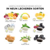 Vorschau: Multivitamin Bonbon im weißen, kompostierbaren Wickler Vorschau: Multivitamin Bonbon im weißen, kompostierbaren Wickler