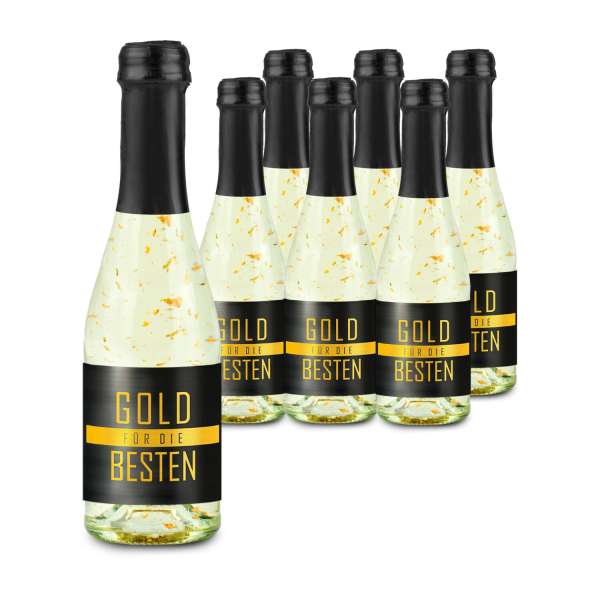 Präsentset 6x Gold für die Besten, 0,2 l